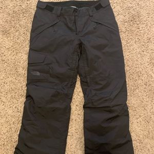 Black, North Face, Snowboarding Pants.